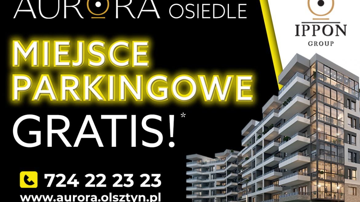 Miejsce parkingowe - GRATIS - regulamin promocji